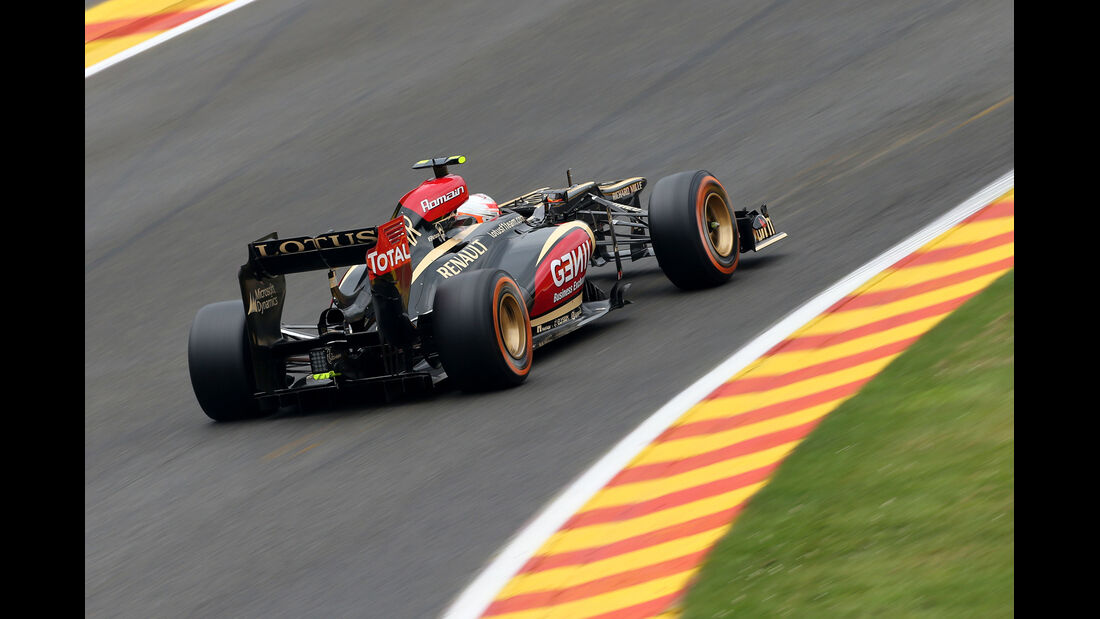 Romain Grosjean - Lotus - Formel 1 - GP Belgien - Spa Francorchamps - 23. August 2013