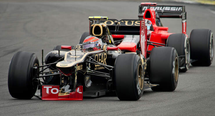 Romain Grosjean - Lotus - Formel 1 - GP Brasilien - Sao Paulo - 24. November 2012