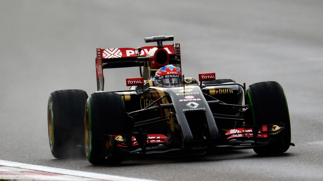 Romain Grosjean - Lotus - Formel 1 - GP China - Shanghai - 19. April 2014