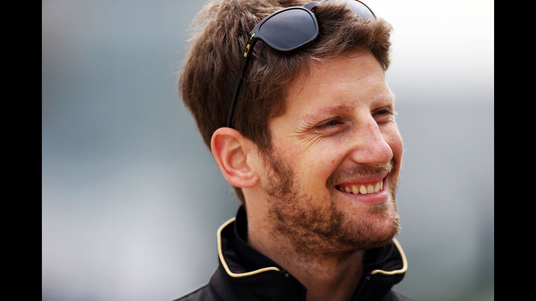 Romain Grosjean - Lotus - Formel 1 - GP China - Shanghai - 9. April 2015