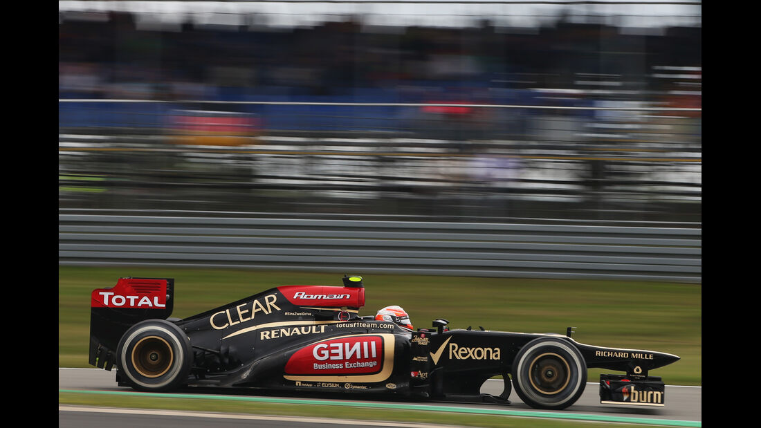 Romain Grosjean - Lotus - Formel 1 - GP Deuschland - 5. Juli 2013
