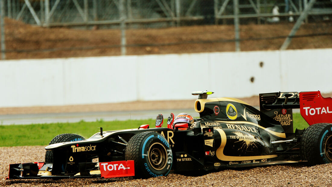 Romain Grosjean - Lotus - Formel 1 - GP England - Silverstone - 7. Juli 2012