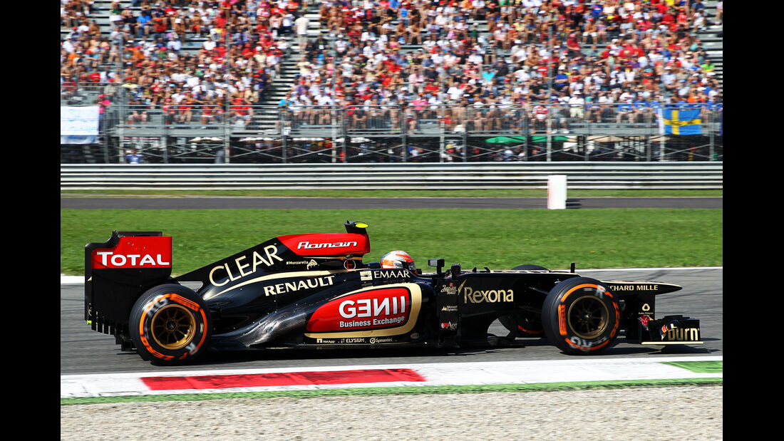 Romain Grosjean - Lotus - Formel 1 - GP Italien - 7. September 2013