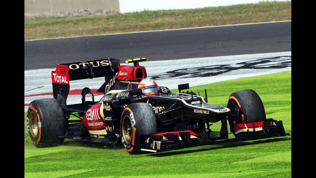 Romain Grosjean - Lotus - Formel 1 - GP Japan - 12. Oktober 2013