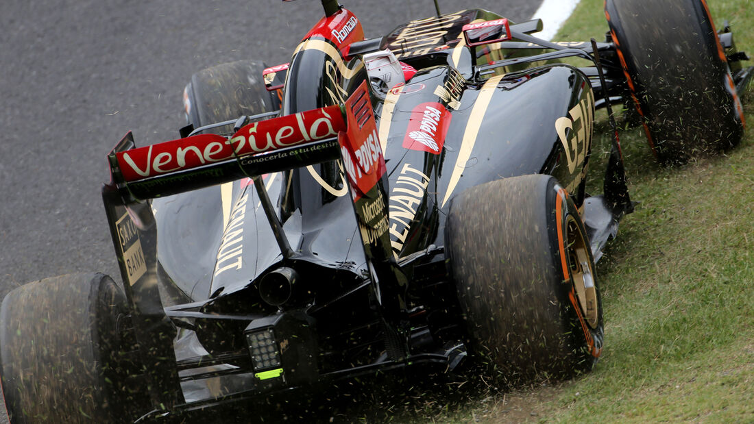 Romain Grosjean - Lotus - Formel 1 - GP Japan - Suzuka - 4. Oktober 2014