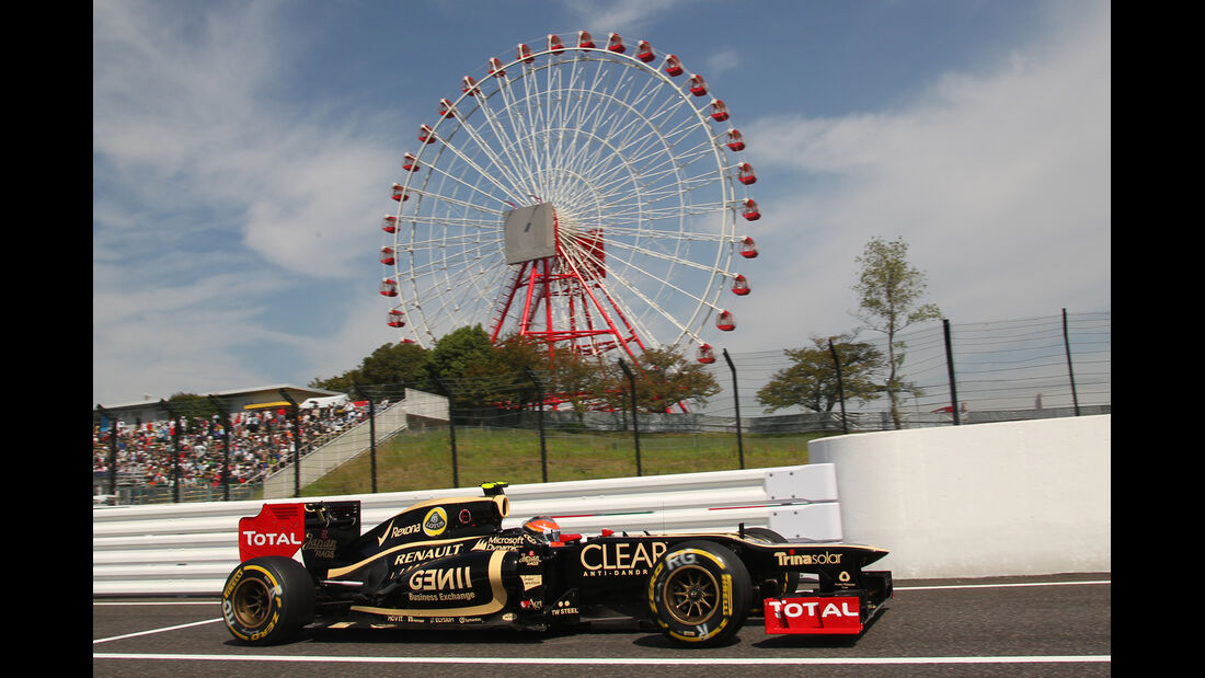 Romain Grosjean - Lotus - Formel 1 - GP Japan - Suzuka - 6. Oktober 2012