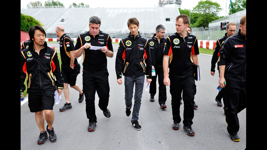 Romain Grosjean - Lotus - Formel 1 - GP Kanada - 6. Juni 2013