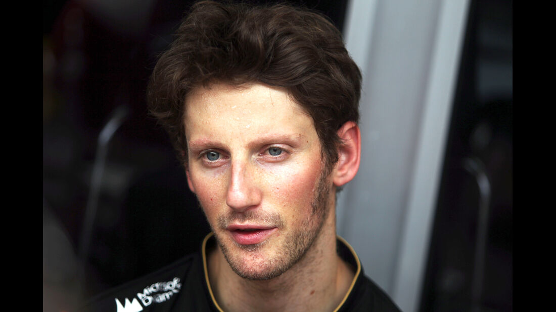Romain Grosjean - Lotus - Formel 1 - GP Malaysia - Sepang - 27. März 2014