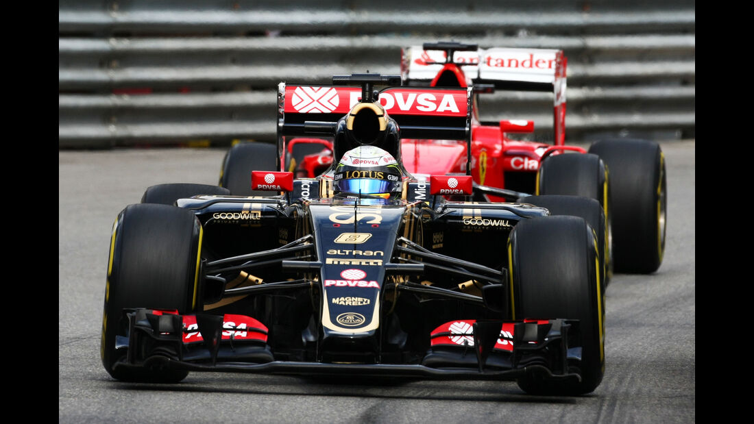 Romain Grosjean - Lotus - Formel 1 - GP Monaco - 21. Mai 2015