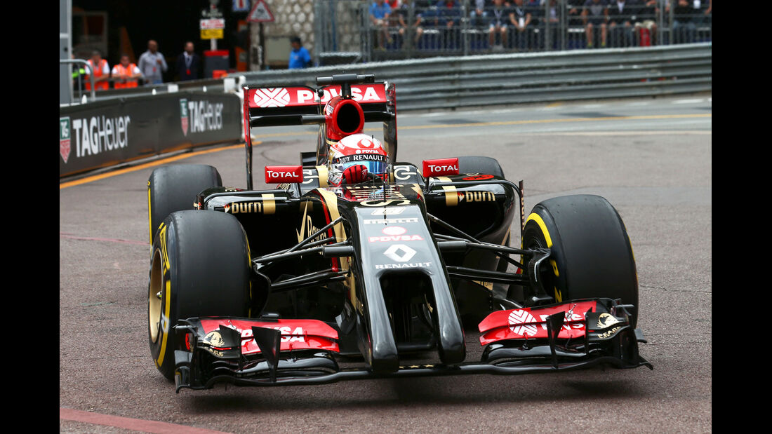 Romain Grosjean - Lotus - Formel 1 - GP Monaco - 22. Mai 2014