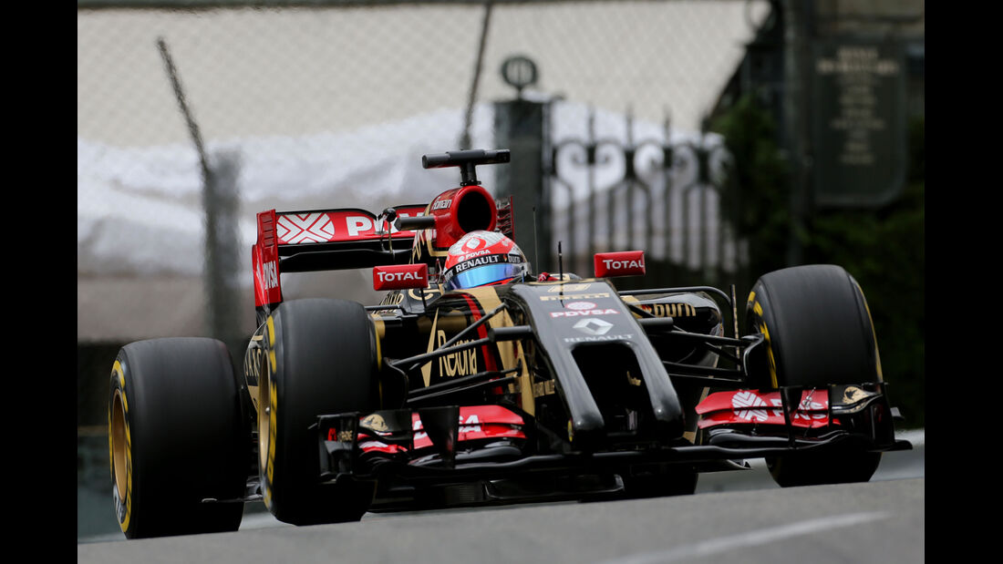 Romain Grosjean - Lotus - Formel 1 - GP Monaco - 22. Mai 2014