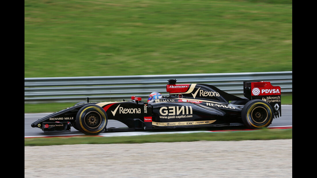 Romain Grosjean - Lotus - Formel 1 - GP Österreich - Spielberg - 20. Juni 2014