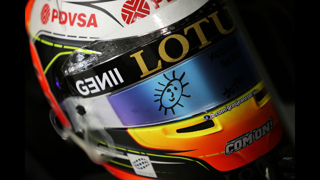 Romain Grosjean - Lotus - Formel 1 - GP Singapur - 18. September 2015
