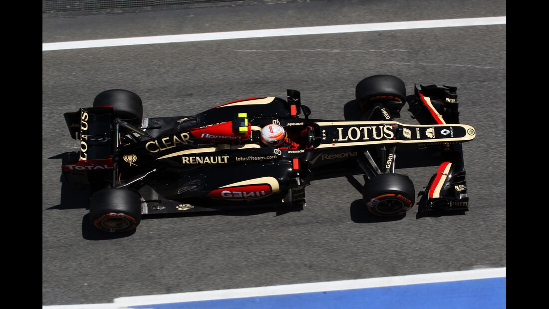 Romain Grosjean - Lotus - Formel 1 - GP Spanien - 10. Mai 2013