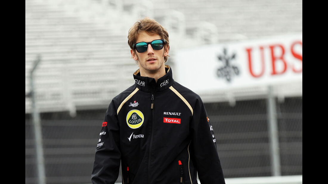 Romain Grosjean - Lotus - Formel 1 - GP USA - Austin - 15. November 2012