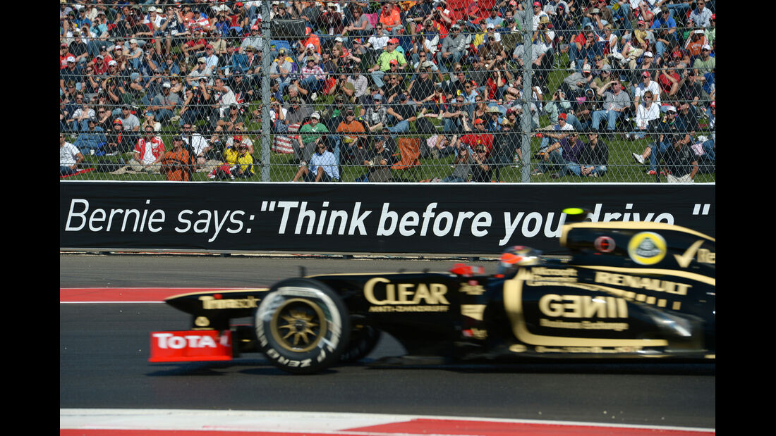 Romain Grosjean - Lotus - Formel 1 - GP USA - Austin - 17. November 2012