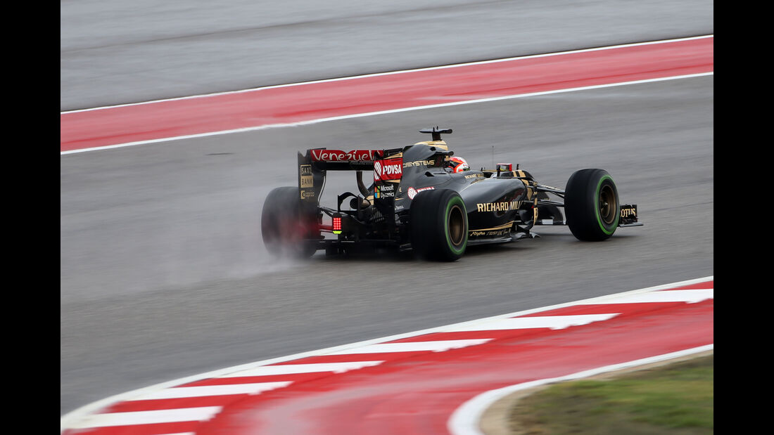 Romain Grosjean - Lotus - Formel 1 - GP USA - Austin - 23. Oktober 2015