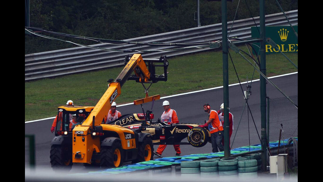 Romain Grosjean - Lotus - Formel 1 - GP Ungarn - 27. Juli 2014