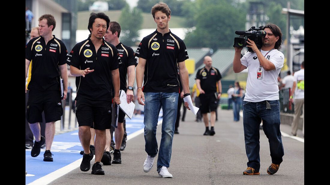 Romain Grosjean - Lotus - Formel 1 - GP Ungarn - Budapest - 26. Juli 2012