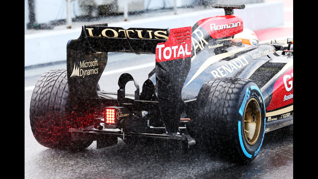 Romain Grosjean, Lotus, Formel 1-Test, Barcelona, 01. März 2013