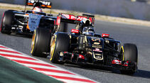 Romain Grosjean - Lotus - Formel 1-Test - Barcelona - 28. Februar 2015