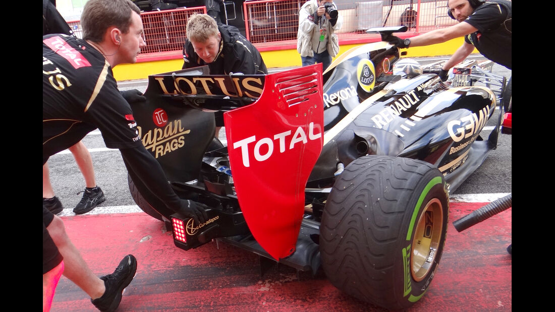 Romain Grosjean - Lotus - Formel 1-Test - Mugello - 2. Mai 2012