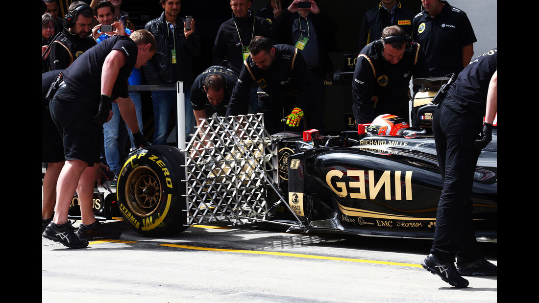 Romain Grosjean - Lotus - Formel 1 - Test - Spielberg - 23. Juni 2015