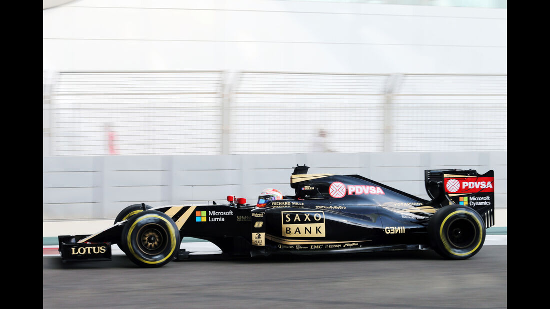 Romain Grosjean - Lotus - GP Abu Dhabi - 28. November 2015
