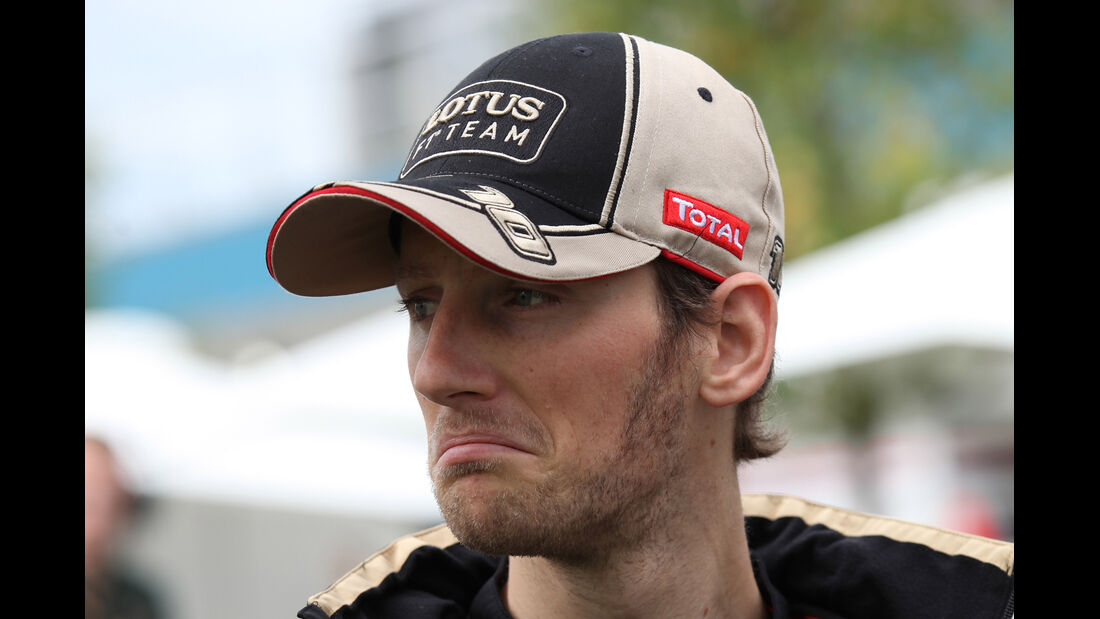 Romain Grosjean - Lotus - GP Australien - Melbourne - 15. März 2012