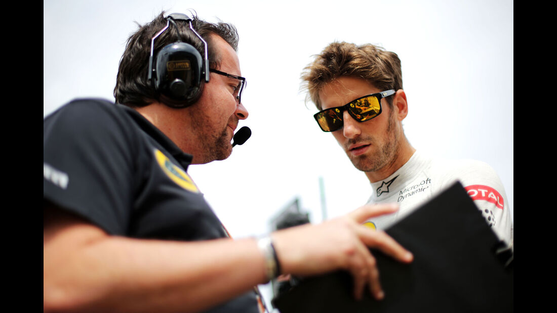 Romain Grosjean - Lotus - GP England - Silverstone - Rennen - Sonntag - 5.7.2015