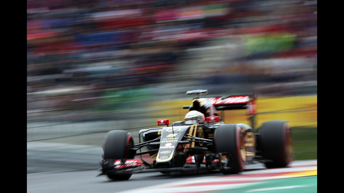 Romain Grosjean - Lotus - GP Österreich - Qualifiying - Formel 1 - Samstag - 20.6.2015