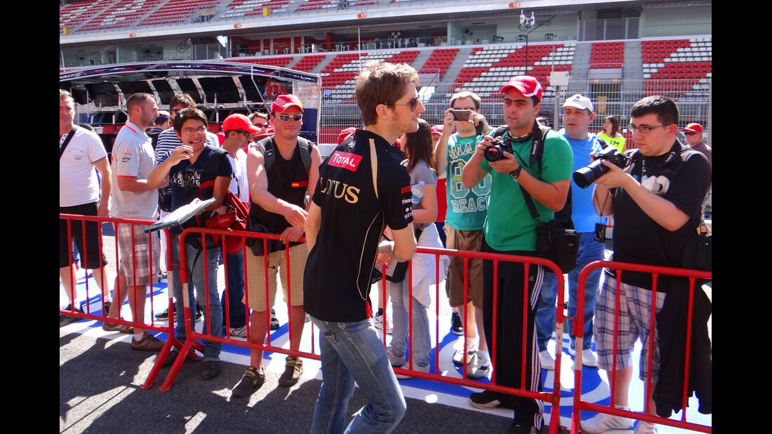 Romain Grosjean - Lotus - GP Spanien - 10. Mai 2012