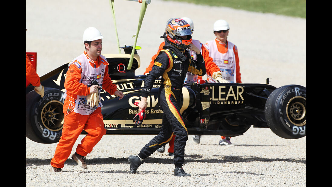 Romain Grosjean - Lotus - GP Spanien - 12. Mai 2012