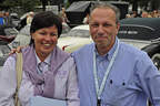 Roman Rekos und Christine Friedel mit Fiat 500 C Topolino