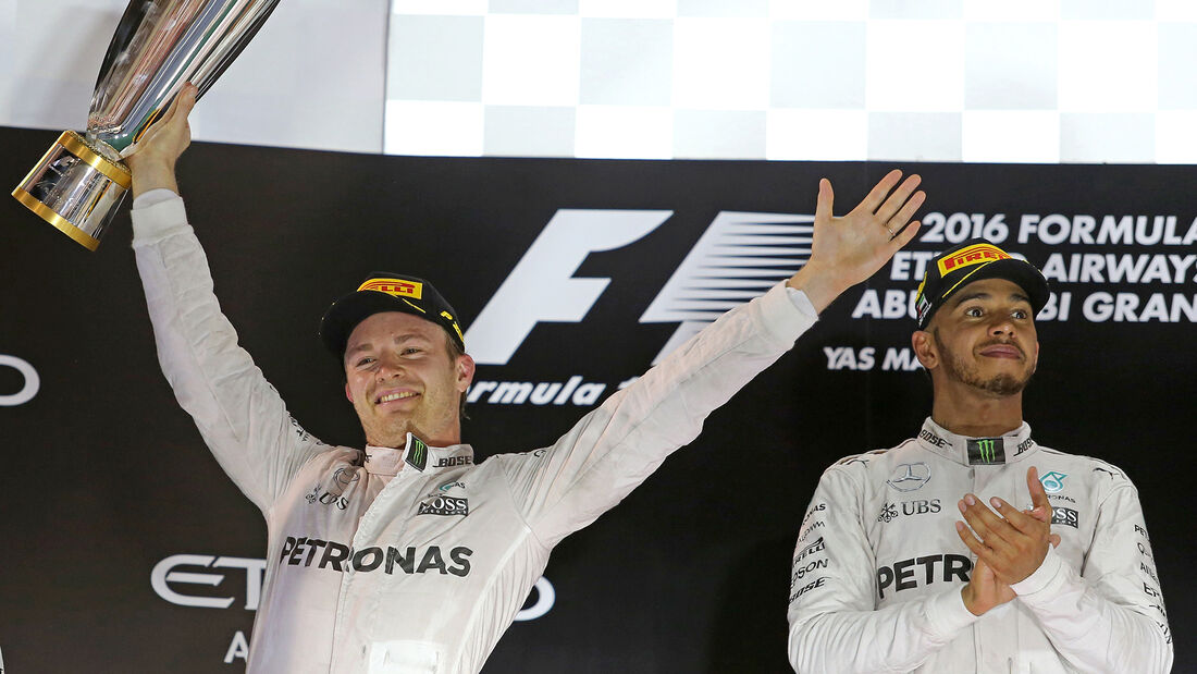 Rosberg & Hamilton - GP Abu Dhabi 2016