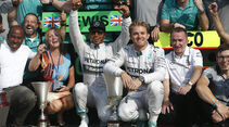 Rosberg & Hamilton - GP Italien 2014