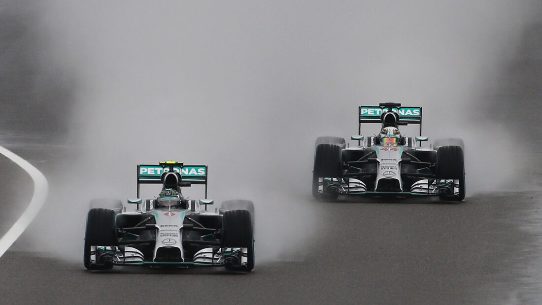 Rosberg & Hamilton - GP Japan 2014
