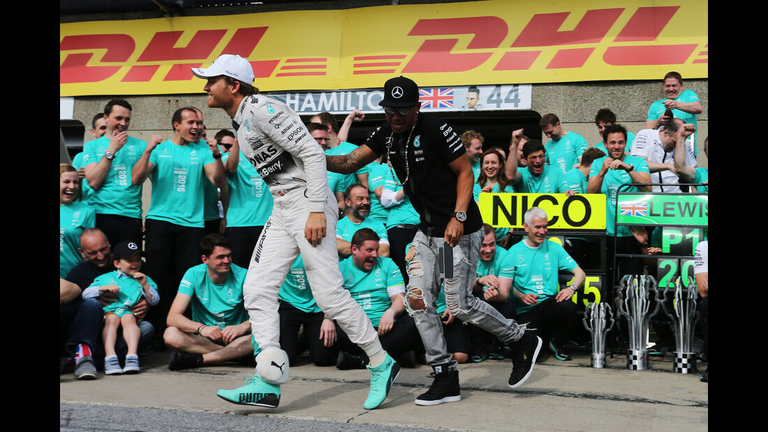 Rosberg & Hamilton - GP Kanada 2015