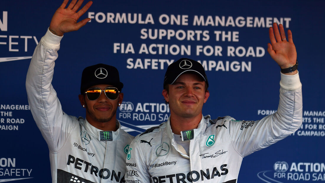 Rosberg & Hamilton - GP Russland 2014