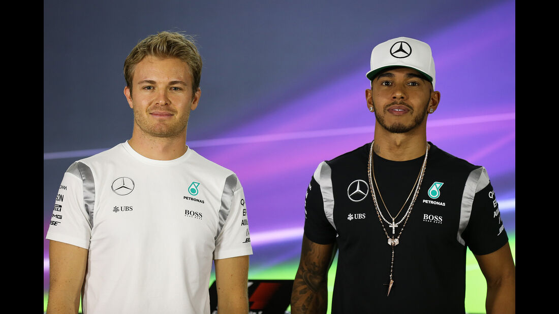 Rosberg & Hamilton - Mercedes - Formel 1 - GP Abu Dhabi - 24. November 2016