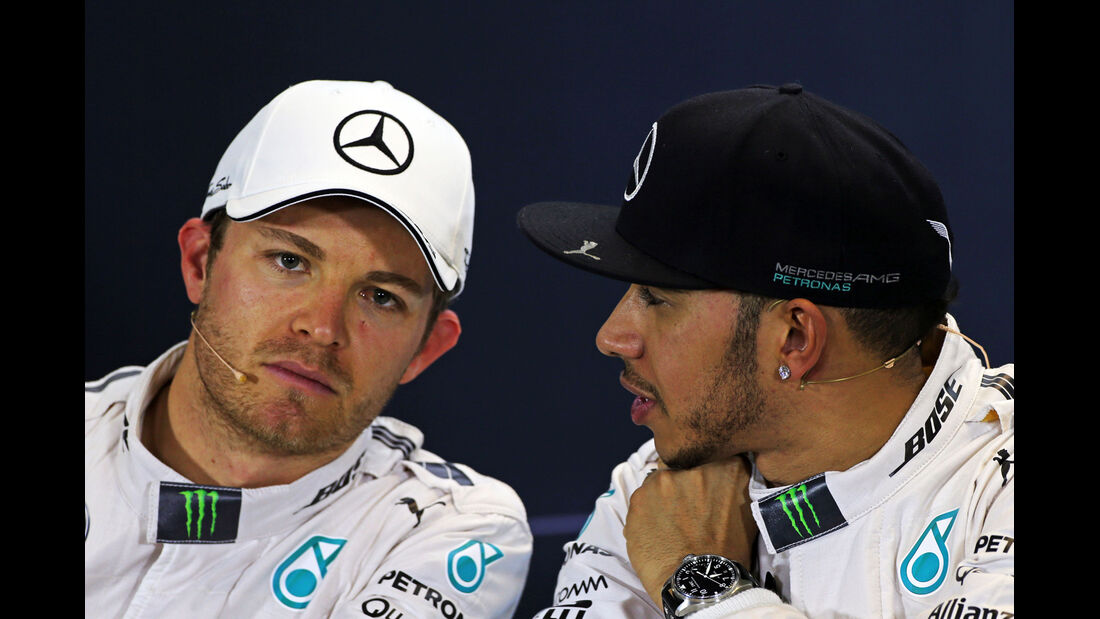 Rosberg & Hamilton - Mercedes - Formel 1 - GP Australien - Melbourne - 14. März 2015