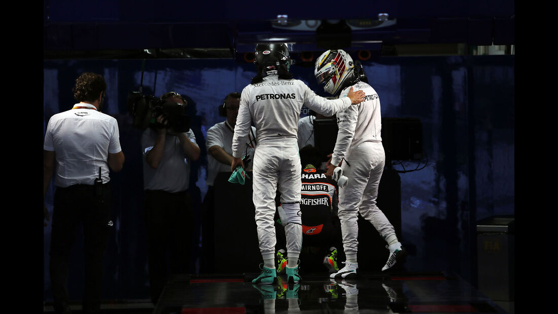 Rosberg - Hamilton - Mercedes - Formel 1 - GP Japan - Suzuka - Qualifying - Samstag - 8.10.2016