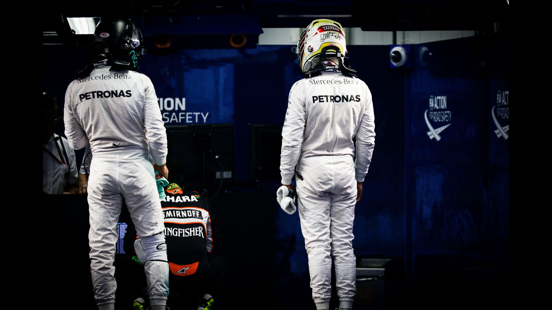 Rosberg - Hamilton - Mercedes - Formel 1 - GP Japan - Suzuka - Qualifying - Samstag - 8.10.2016