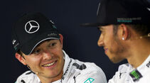Rosberg & Hamilton - Mercedes - Formel 1 - GP Spanien - Barcelona - 10. Mai 2014