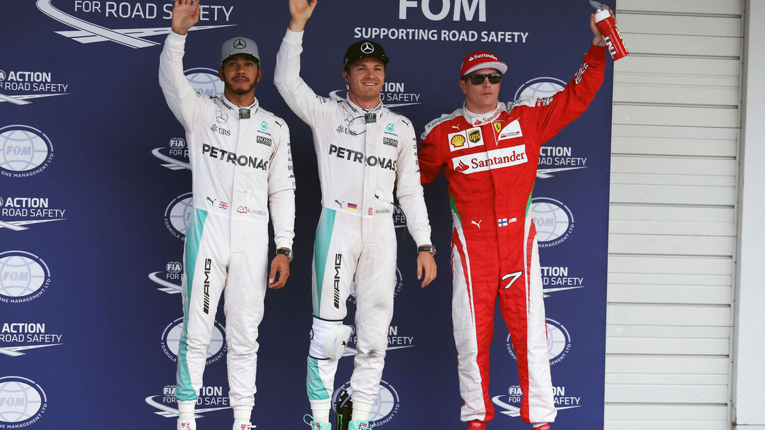 Rosberg - Hamilton - Räikkönen - GP Japan - Suzuka - Qualifying