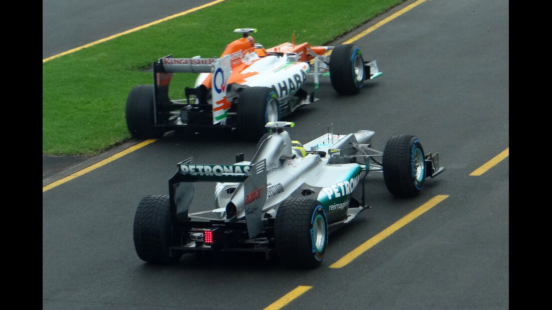 Rosberg & Hülkenberg - GP Australien - Melbourne - 16. März 2012