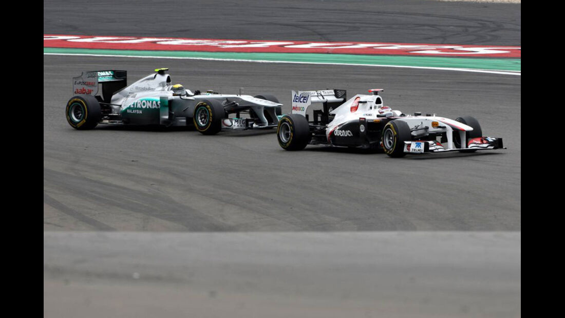 Rosberg Kobayashi GP Deutschland 2011