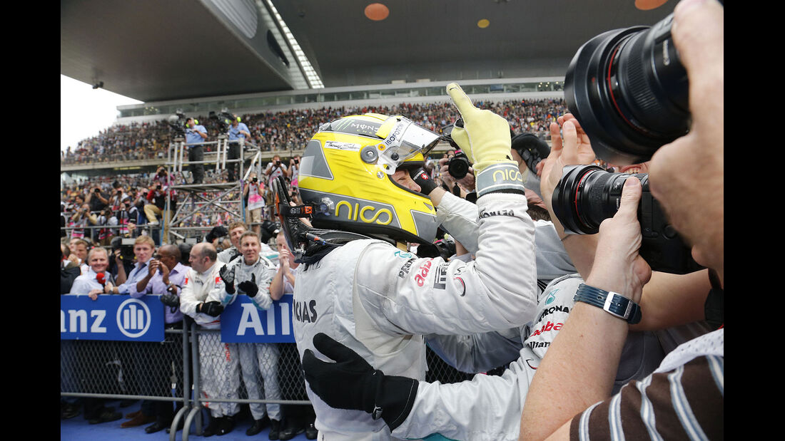Rosberg Nico Sieg 2012 Shanghai