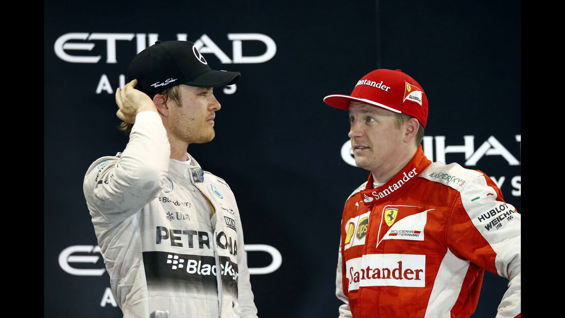 Rosberg & Räikkönen - GP Abu Dhabi 2015