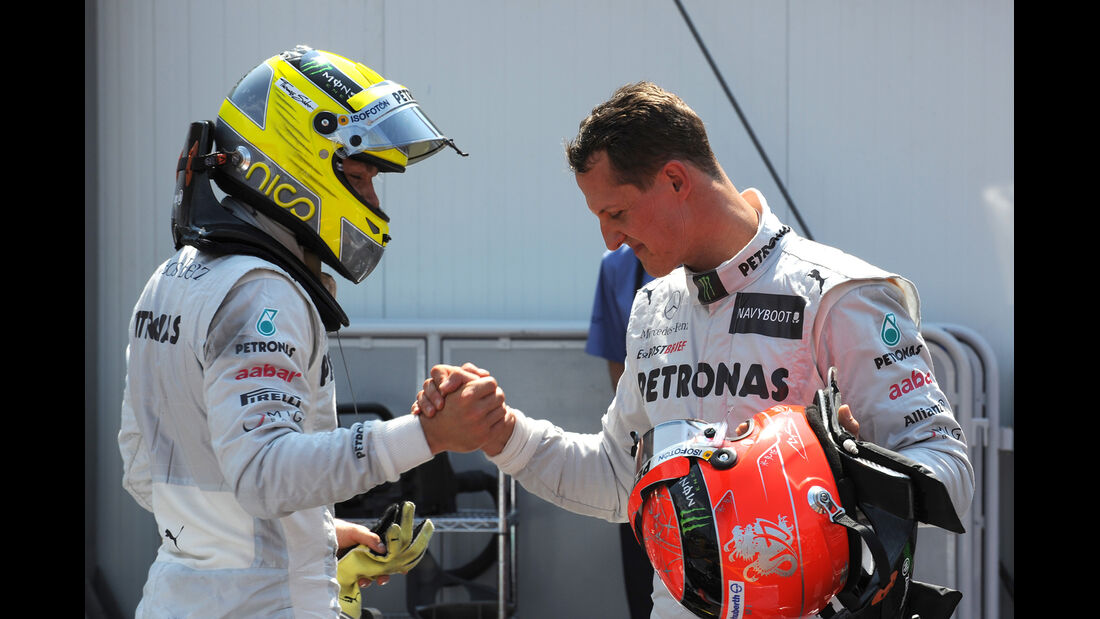 Rosberg & Schumacher - Mercedes - Formel 1 - GP Monaco - 26. Mai 2012